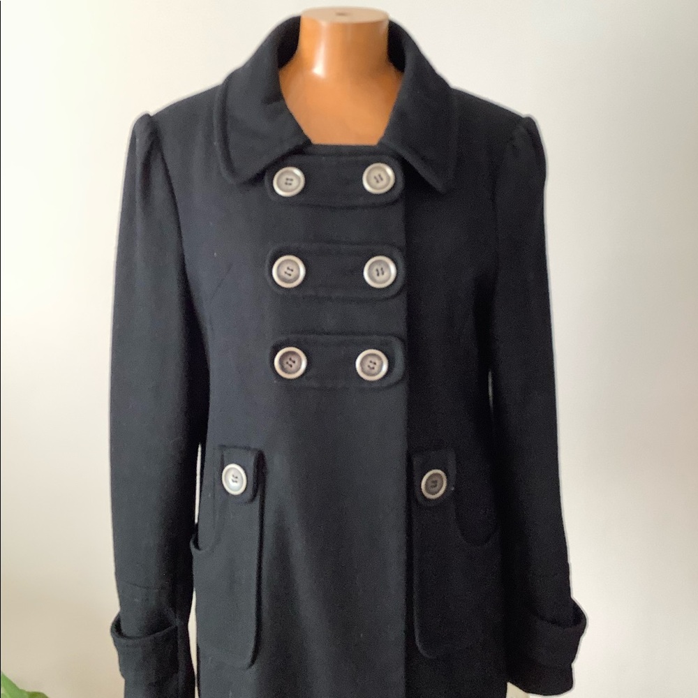Pea coat military style